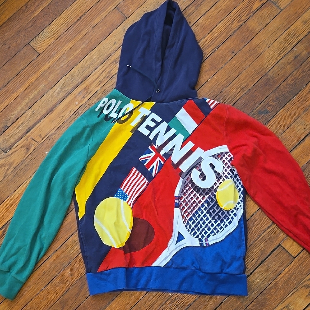 Polo by Ralph Lauren Bold Red and Green Sweater